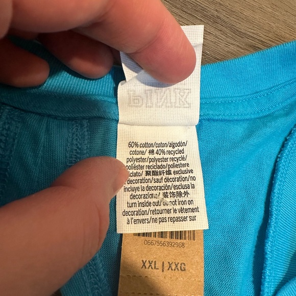 Victoria’s Secret PINK Blue Tank Top XXL - Picture 5 of 5